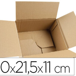 Caixa Q-Connect p/ Embalar Fundo Automatico Medidas 300X215X110 mm Espessura Cartão 3 mm