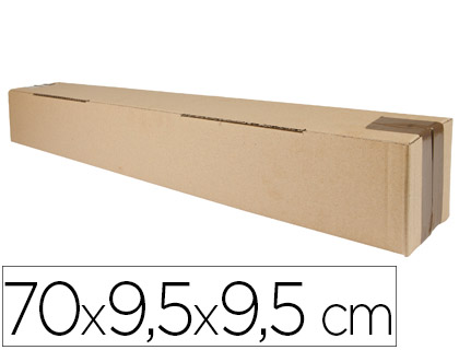 Caixa Q-Connect p/ Embalar Tubo Medidas 700X95X95 mm Espessura Cartão 3 mm