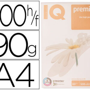 Papel Fotocopia Iq Premium Din A4 90 Gramas (500 Folhas)