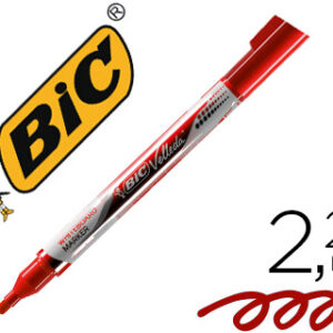 Marcador Bic Velleda Liquid Pocket Ponta Redonda 2,2 mm Vermelho