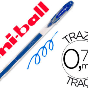 Caneta Uni-Ball Roller Um-120 Signo 0,7 mm Tinta Gel Cor Azul
