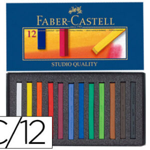Giz Faber-Castell Pastel Estojo Cart?o 12 Cores Sortidas