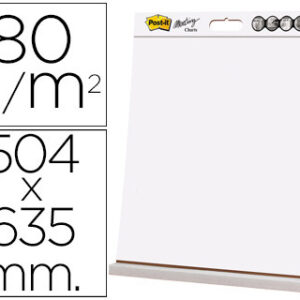 Bloco Congresso Post-It Liso Reciclado 504 X 635 mm c/ 20F