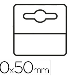 Etiqueta 3L p/Pendurar Adesiva Office em PVC 50X50 mm (1000 Unidades)
