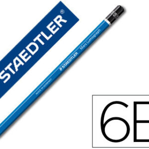 Lápis de Grafite Staedtler Mars Lumograph 100 6B Unidade