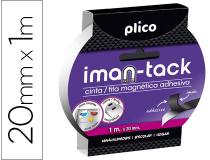 Fita Adesiva Plico Iman 20mm X 1M