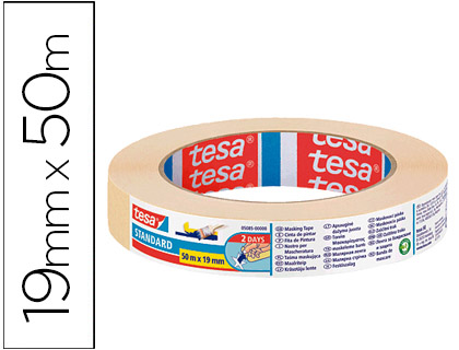 Fita Adesiva Tesa p/ Pintor 50 Mt X 19 mm