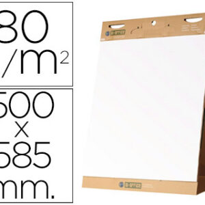 Bloco Congresso Bi-Office Liso Autoadesivo Secretaria 500 X 585 mm Papel de 80G/M