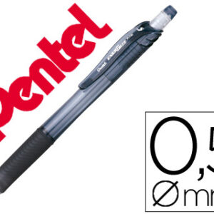 Lapiseira Pentel Energize X 0.5 mm - Preto