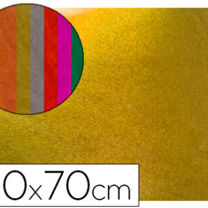 Goma Eva 50X70 cm Espessura 2 mm Metalizada Ouro