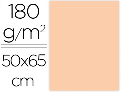 Cartolina 50X65 cm 180G/M2 Creme Embalagem de 25 Folhas