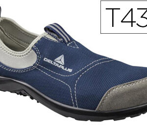 Sapatos De Seguranca De Poliester E Algodao Com Palmilha E Ponteira De Aco Formato 43 - DELTAPLUS