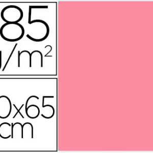 Cartolina Guarro 185 Gr 50X65 cm Rosa Chiclet