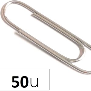 Pack 50x Clips Lismania L-Office Nº10 50 Mm