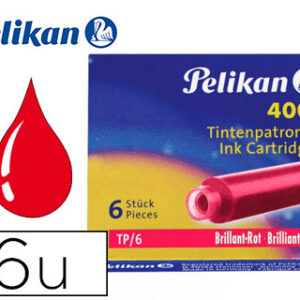 Cartucho Pelikan Tp6 Vermelho