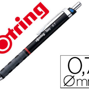 Lapiseira Rotring Tikky 0,7 mm Preta