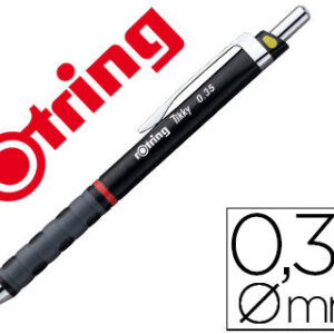 Lapiseira Rotring Tikky 0,35 mm Preta