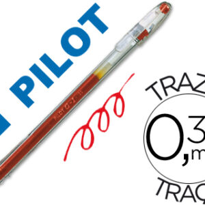 Caneta Pilot G-1 Vermelho Tinta Gel