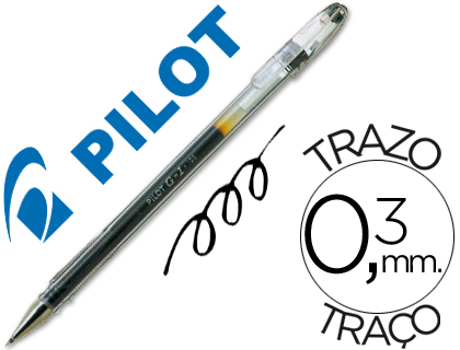 Caneta Pilot G-1 Preto Tinta Gel