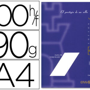 Papel Torreon Guarro Din A4, 90 Gr/M?, Embalagem 100 Folhas, Branco