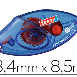 Cola Tesa Roller Permanente Reciclavel 8,4 mm X 8,50 M