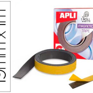 Fita Adesiva Apli Magnetica 19mm X 1M