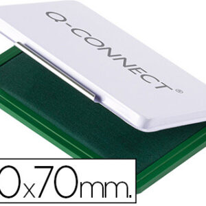 Almofada p/ Carimbo Q-Connect 110X70 mm Verde