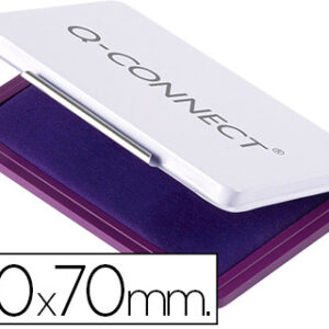 Almofada p/ Carimbo Q-Connect 110X70 mm Violeta