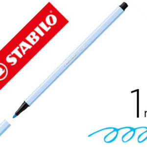Marcador Stabilo Aguarelavel Pen 68 Azul Claro 1 mm