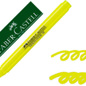 Marcador Faber Fluorescente Textliner 38 Amarelo
