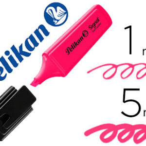 Marcador Pelikan Fluorescente Textmarker Signal Rosa