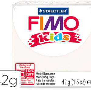Pasta Staedtler Fimo Kids 42 Gr Cor Branco