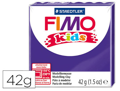 Pasta Staedtler Fimo Kids 42 Gr Cor Lilas