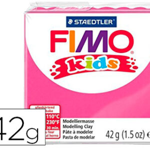 Pasta Staedtler Fimo Kids 42 Gr Cor Rosa Escuro