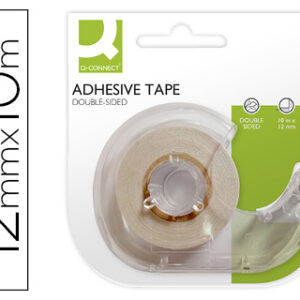 Fita Adesiva Q-Connect Dupla Face 10 Mt X 12 mm