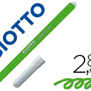Marcador Giotto Turbo Color Lavavel c/ Ponta Bloqueada Unicolor Verde