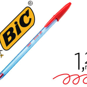 Caneta Bic Cristal Soft Vermelho Ponta de 1,2 mm