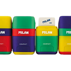 Afia Lápis Milan em Plastico de Dois Usos c/ Borracha Compact Mix