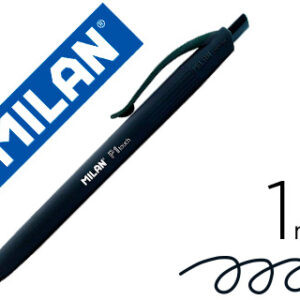 Caneta Milan P1 Retratil 1 mm Touch Preto