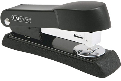 Agrafador Rapesco Metalico Capacidade 20 Folhas (Agrafo 24/6 e 26/6) Preto