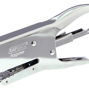 Agrafador Rapesco Alicate Porpoise Metalico Capacidade 40 Folhas (Agrafo 24/6 e 26/6) Prateado