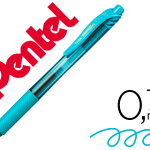 Roller Pentel Energel Bl107 Turquesa 0,7mm
