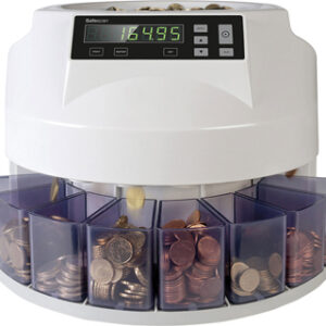 Contador e Classificador de Moedas Velocidade 200 Moeda/min - Safescan 1250 EUR