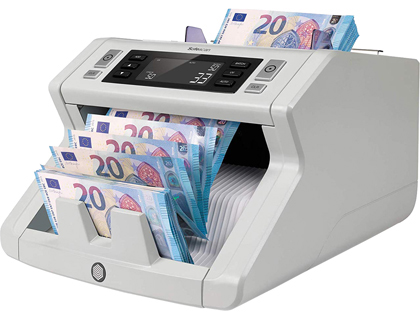 Contador de Notas Safescan 2210 Ultravioleta Velocidade 1000 Notas/Minuto