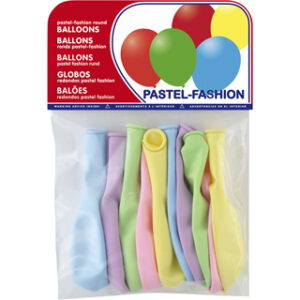 Bal?es Pastel Claro (10 Unidades) Sortidas