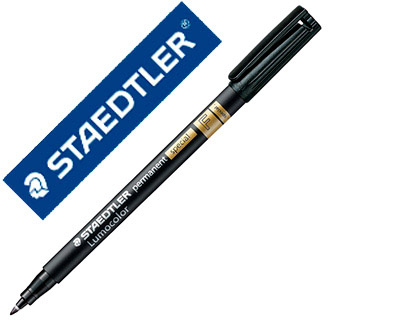 Marcador Staedtler Lumocor Retroprojecao Ponta de Fibra Permanente Special 319-9 Preto