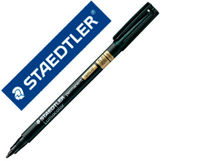 Marcador Staedtler Lumocor Retroprojecao Ponta de Fibra Permanente Special 319-9 Preto