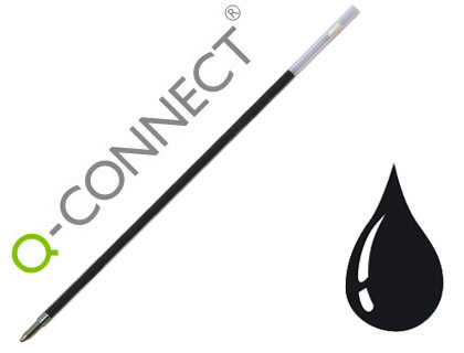 Recarga de Esferografica Extensivel Q-Connect Kf00233 - Preto