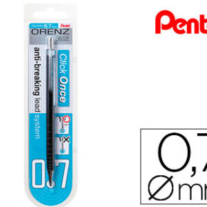 Lapiseira Pentel Orenz 0,7 mm -Preto-Em Blister de 1 Unidade