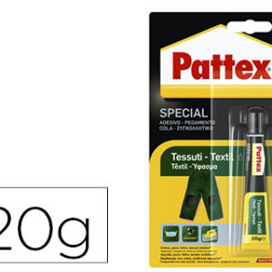 Cola Pattex Instantanea Especial Textil 20 Gr
